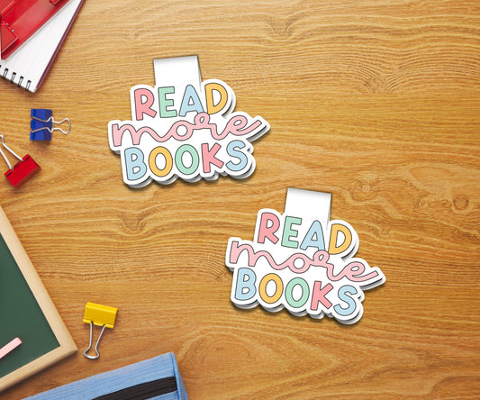 Read More Books Magnetic Bookmark