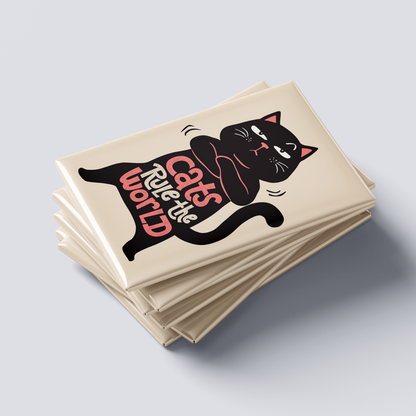 Sassy Cat Fridge Magnet