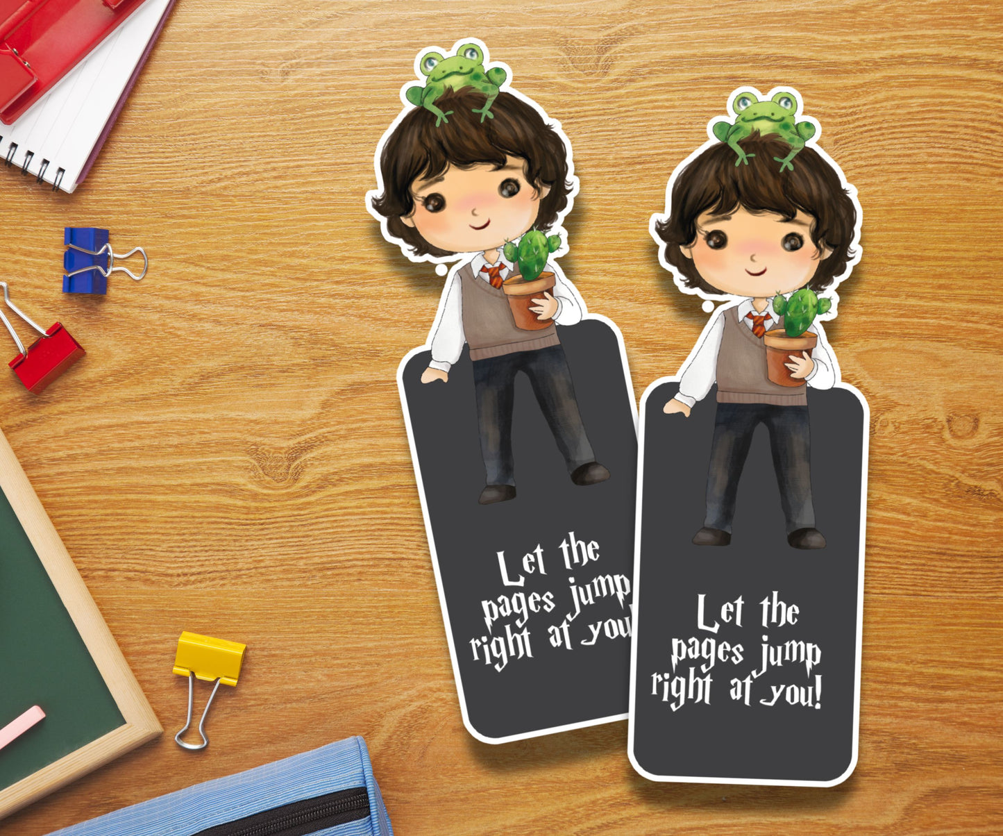 Harry Potter Characters Laminated Bookmark