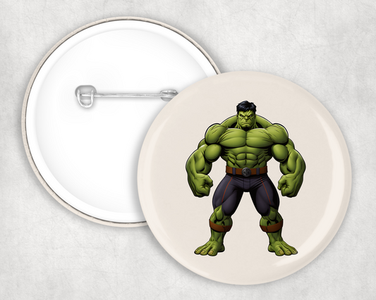 Hulk Button Badge