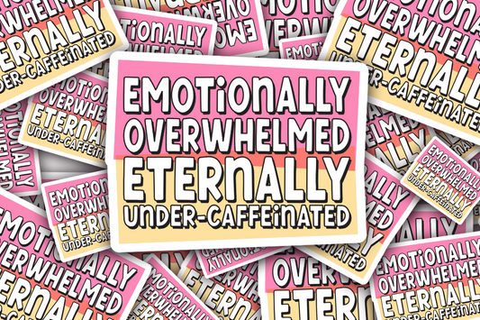 Coffe Lover Vinyl Waterproof Sticker