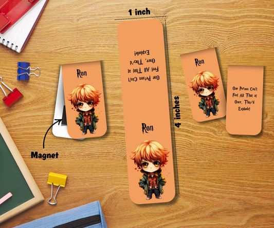 Ron Weasley Magnetic Bookmark