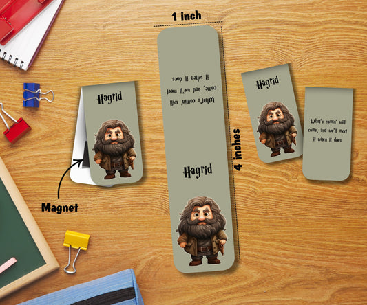 Hagrid Magnetic Bookmark