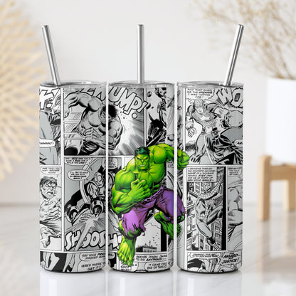 Hulk Themed Stainless Steel Vacuum Insulated Tumbler