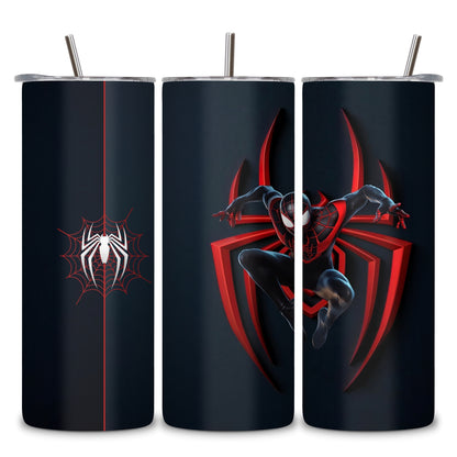 Spider Spiderman Themed Stainless Steel Vacuum Insulated Tumbler