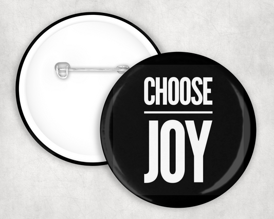 Choose Joy Button Badge