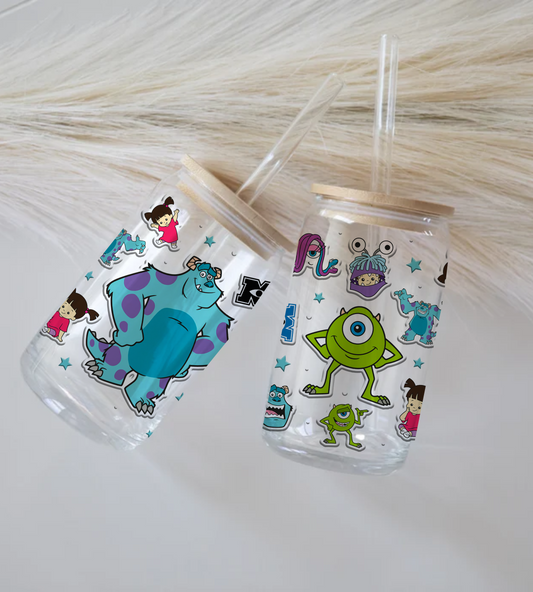 Monsters - Glass Tumbler