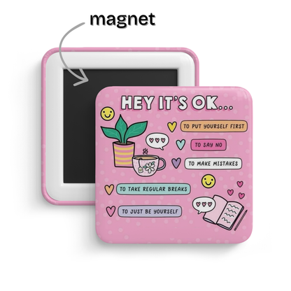 Peaceful Mind Fridge Magnet