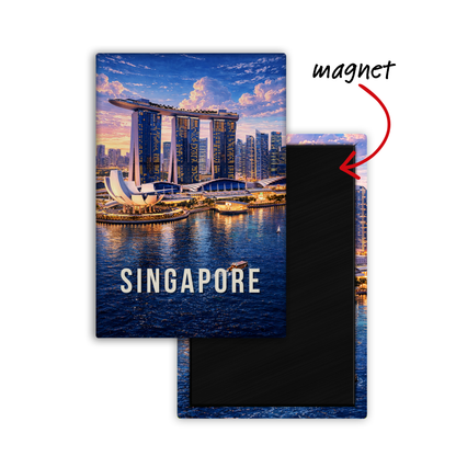 Fridge Tour: Singapore - Fridge Magnet