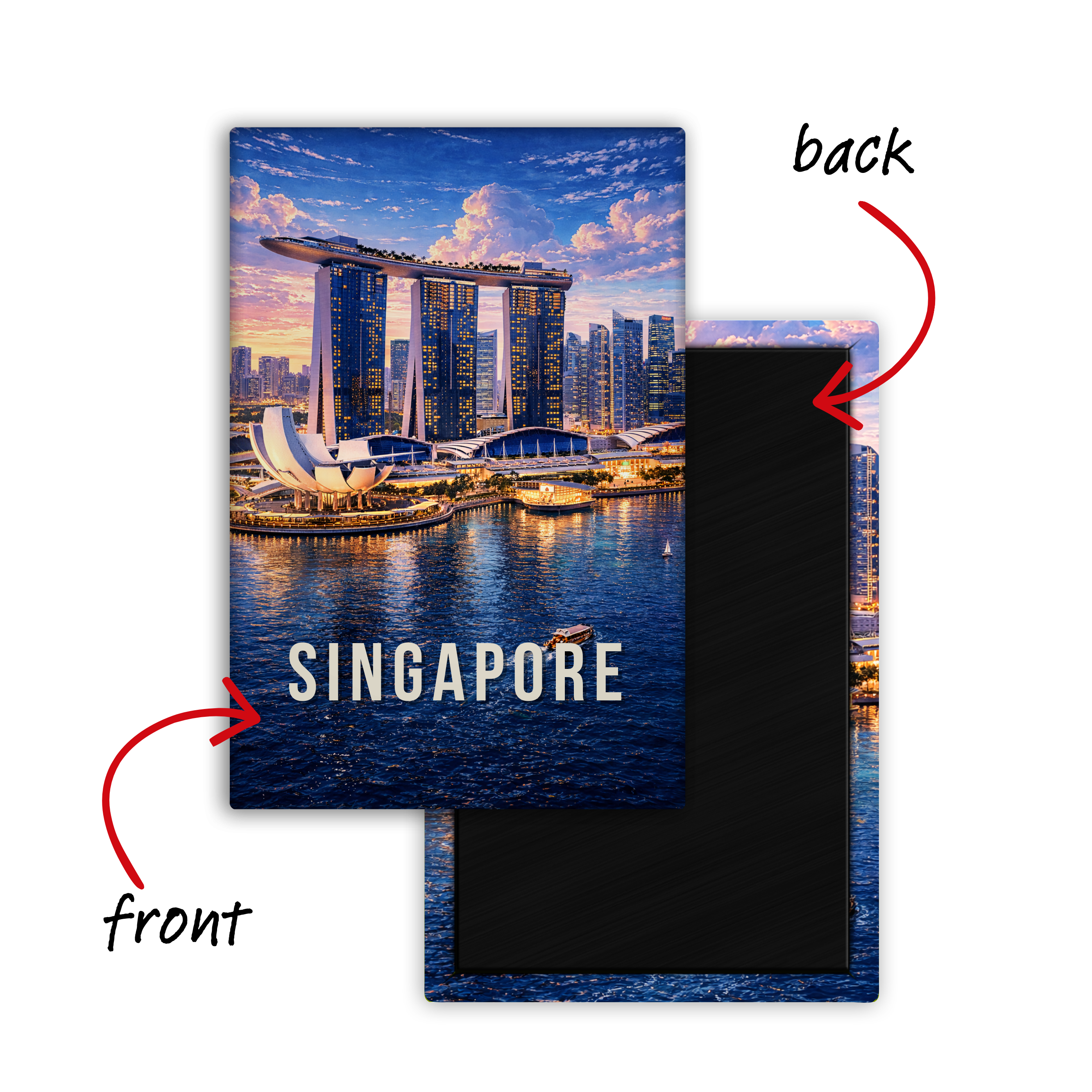 Fridge Tour: Singapore - Fridge Magnet