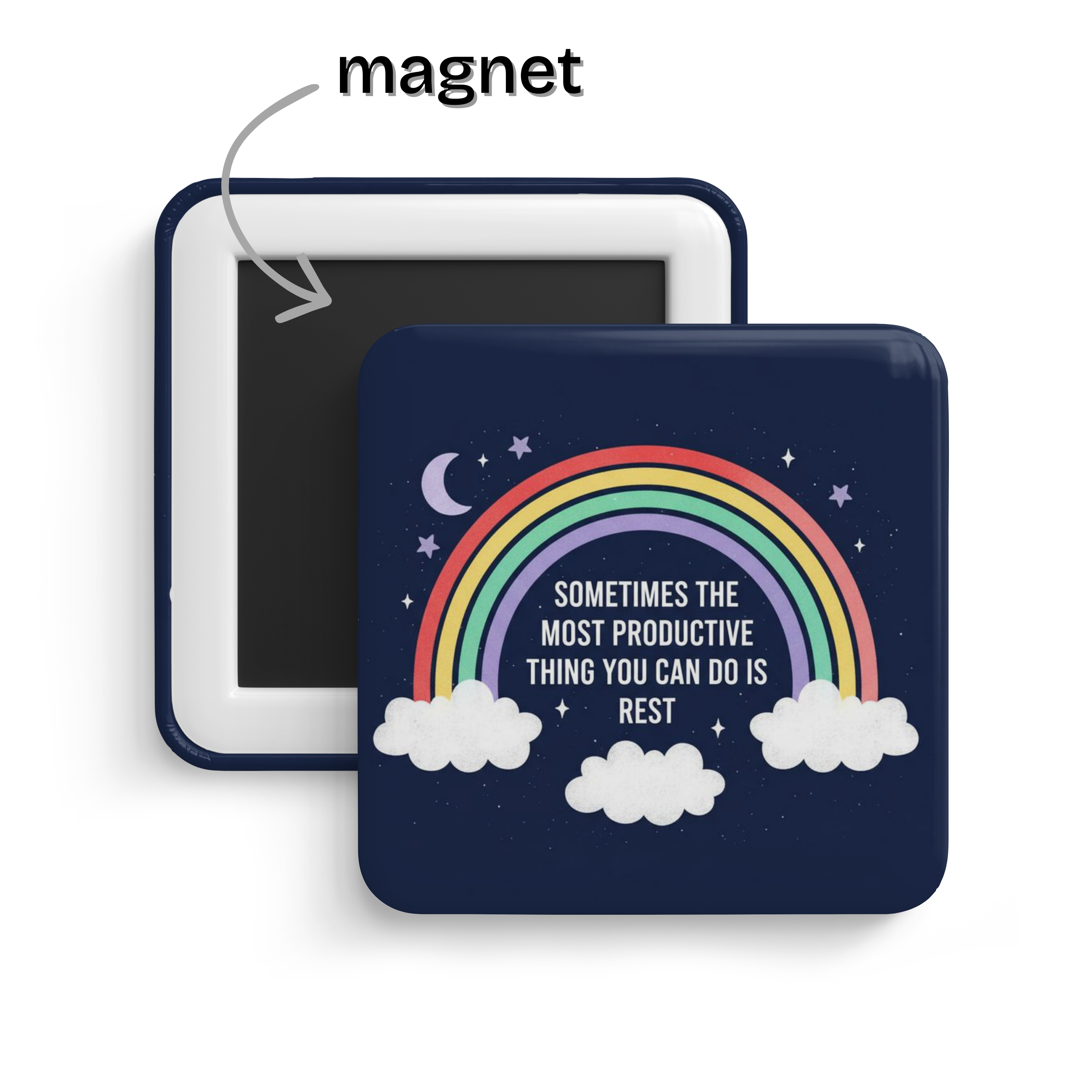 Gentle Restoration Fridge Magnet
