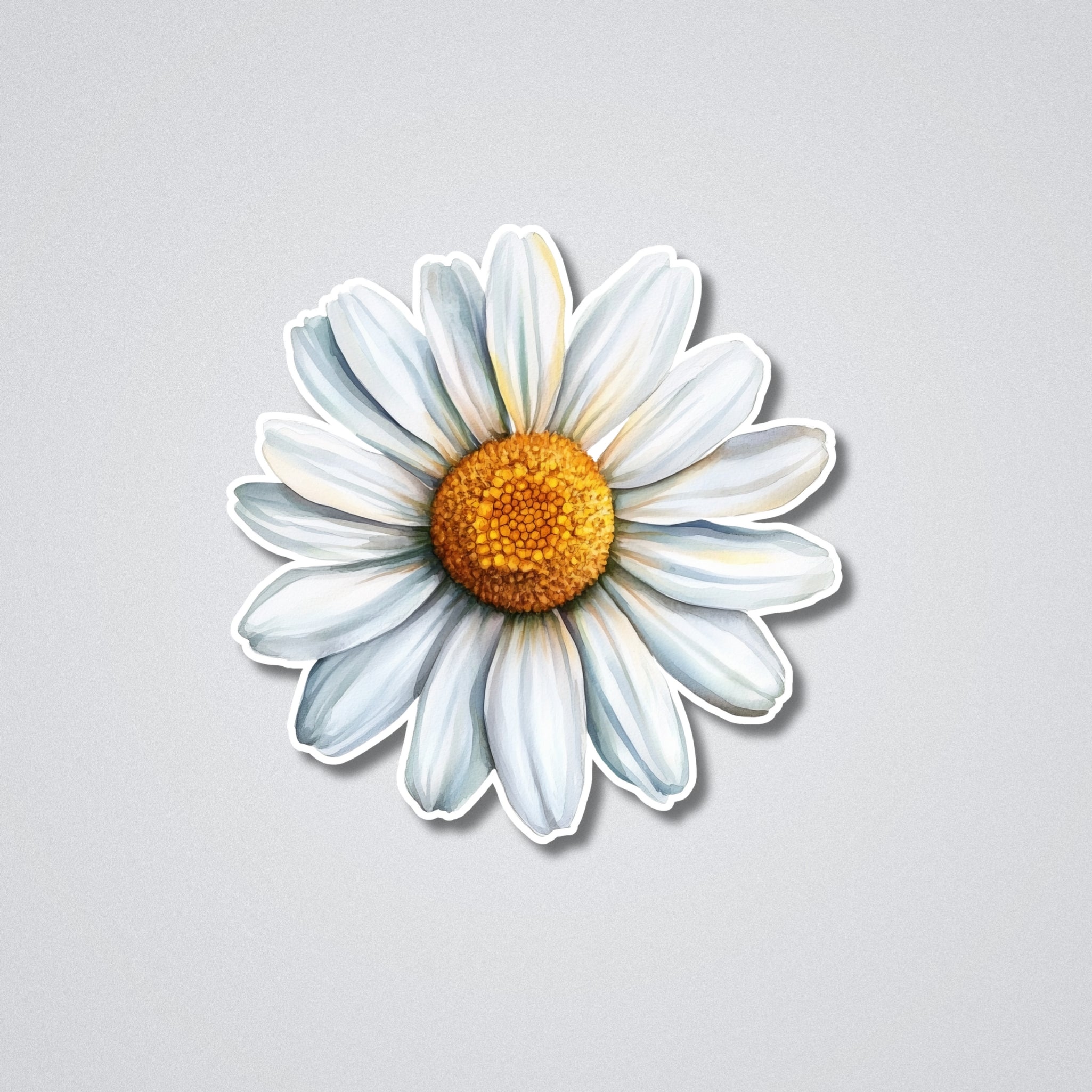 Daisy - April Birth Month Flower Vinyl Waterproof Sticker
