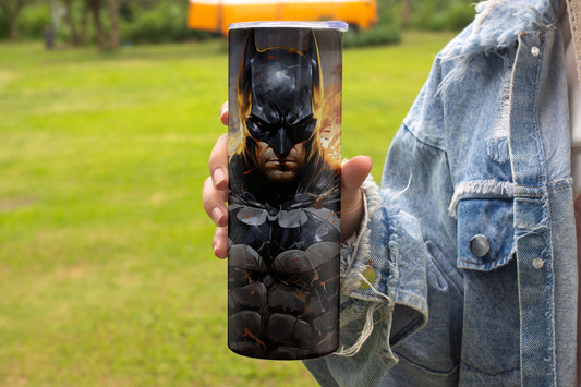 Batman Themed Stainless Steel Vacuum Insulated Tumbler