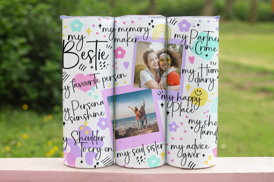 Besitie Photo Personalised Kids Stainless Steel Vacuum Insulated Tumbler