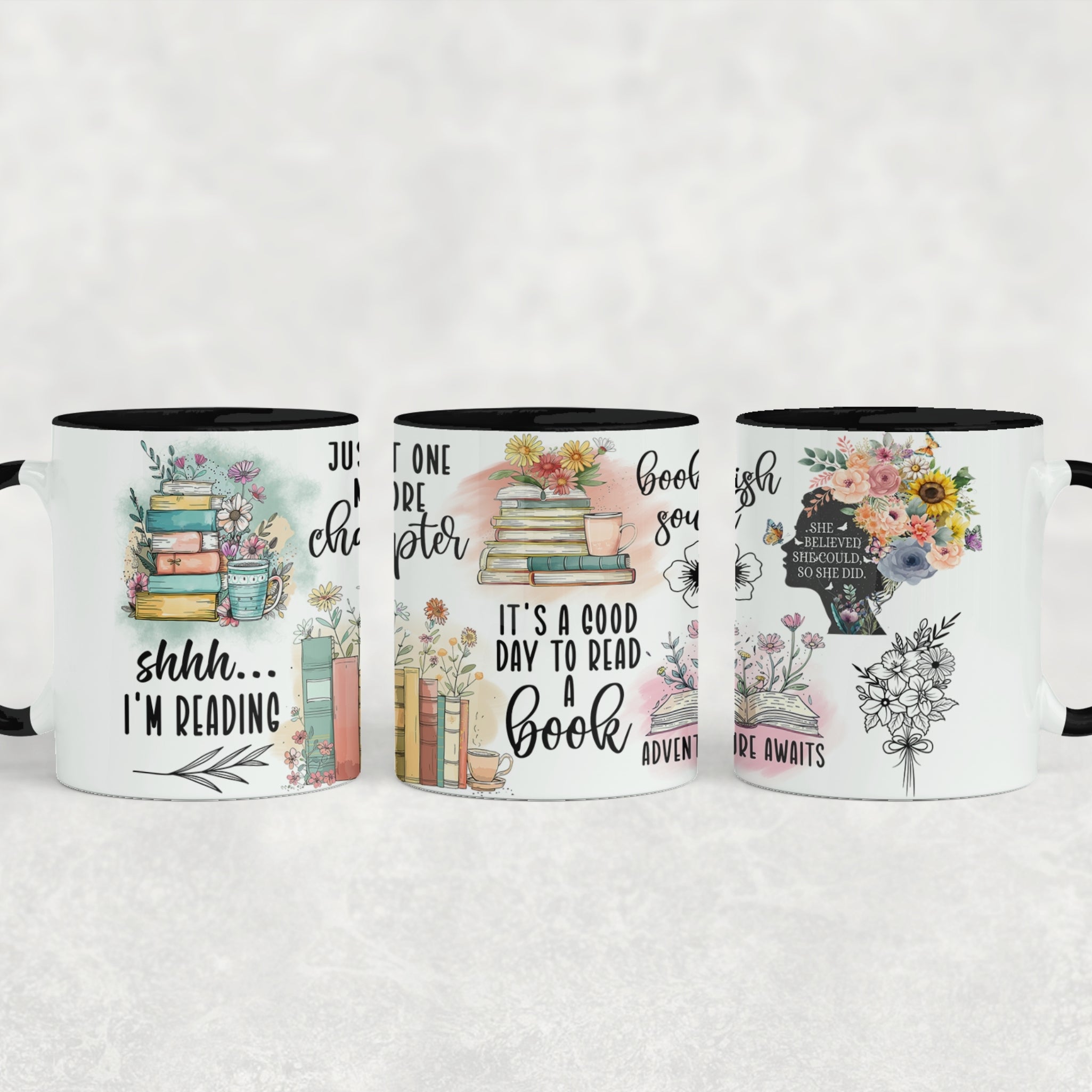 Bookish Ceramic Mug