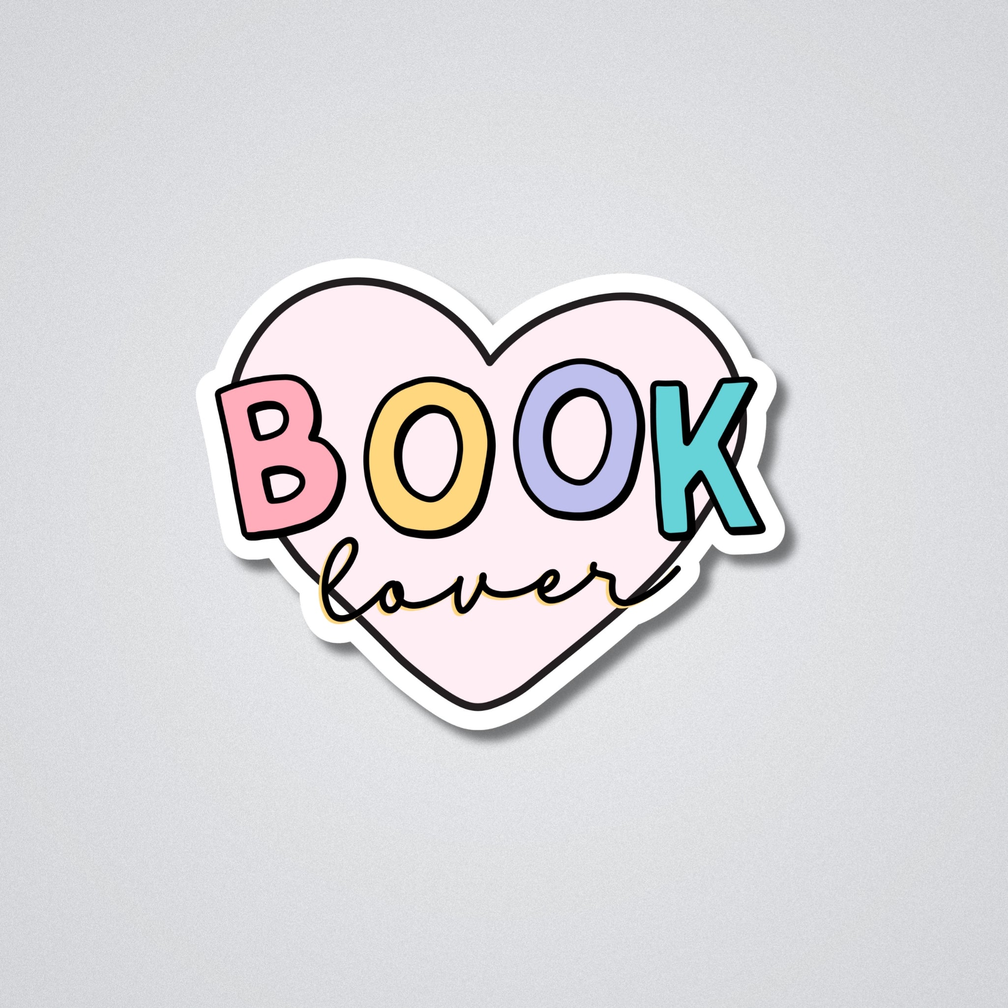 Book Lover Vinyl Waterproof Sticker