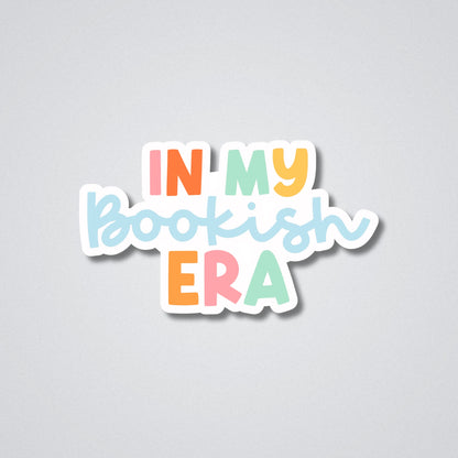 In my Bookish Era Vinyl Waterproof Sticker