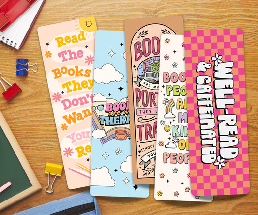 Bookish Lover Laminated Bookmark