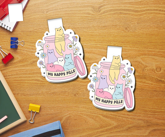 My Happy Pills Magnetic Bookmark