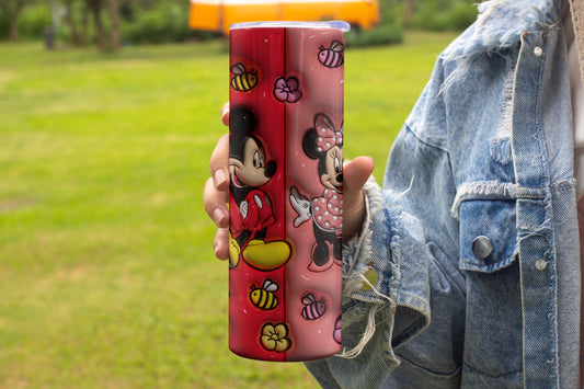 Cartoon Themed Stainless Steel Vacuum Insulated Tumbler 