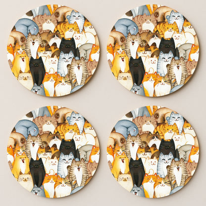 Cat Lover Coasters