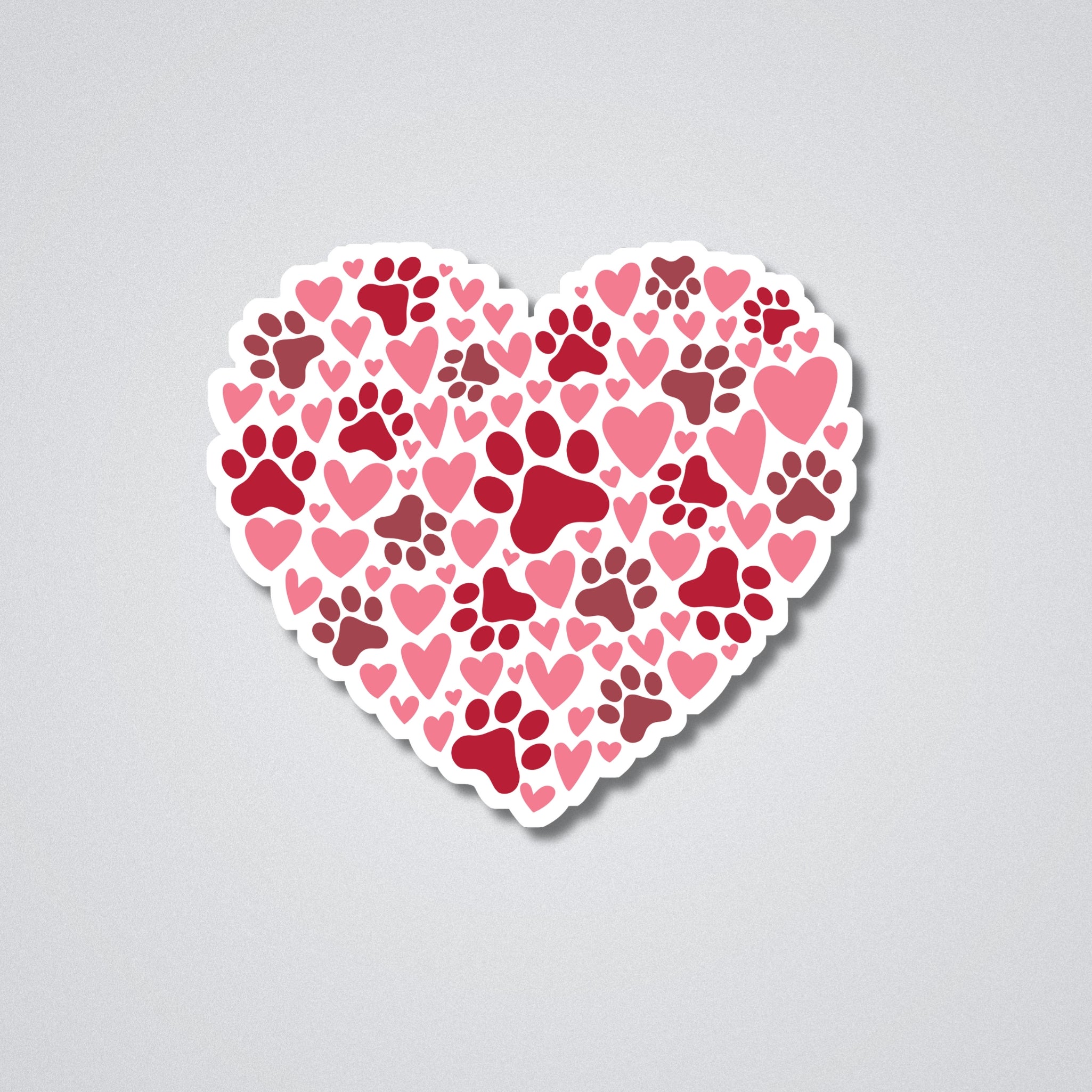 Paw Lover Vinyl Waterproof Sticker