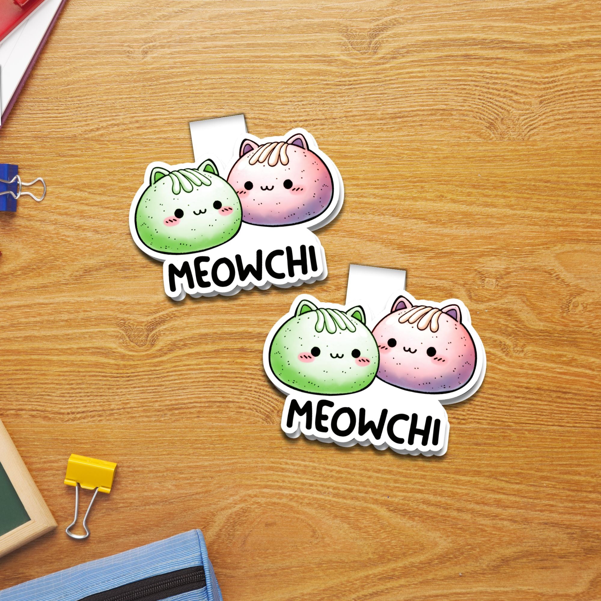 Meowchi Magnetic Bookmark