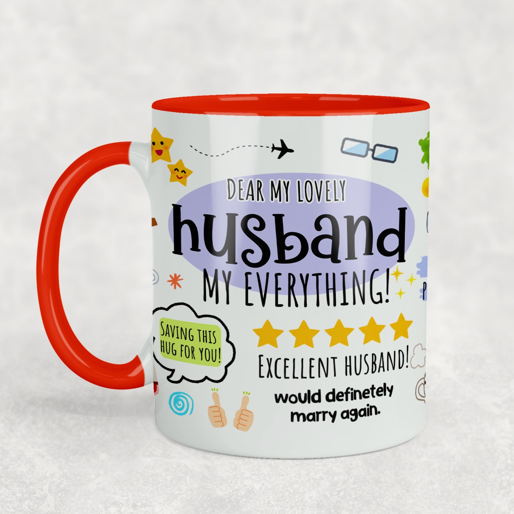 Dear Husband Ceramic Mug
