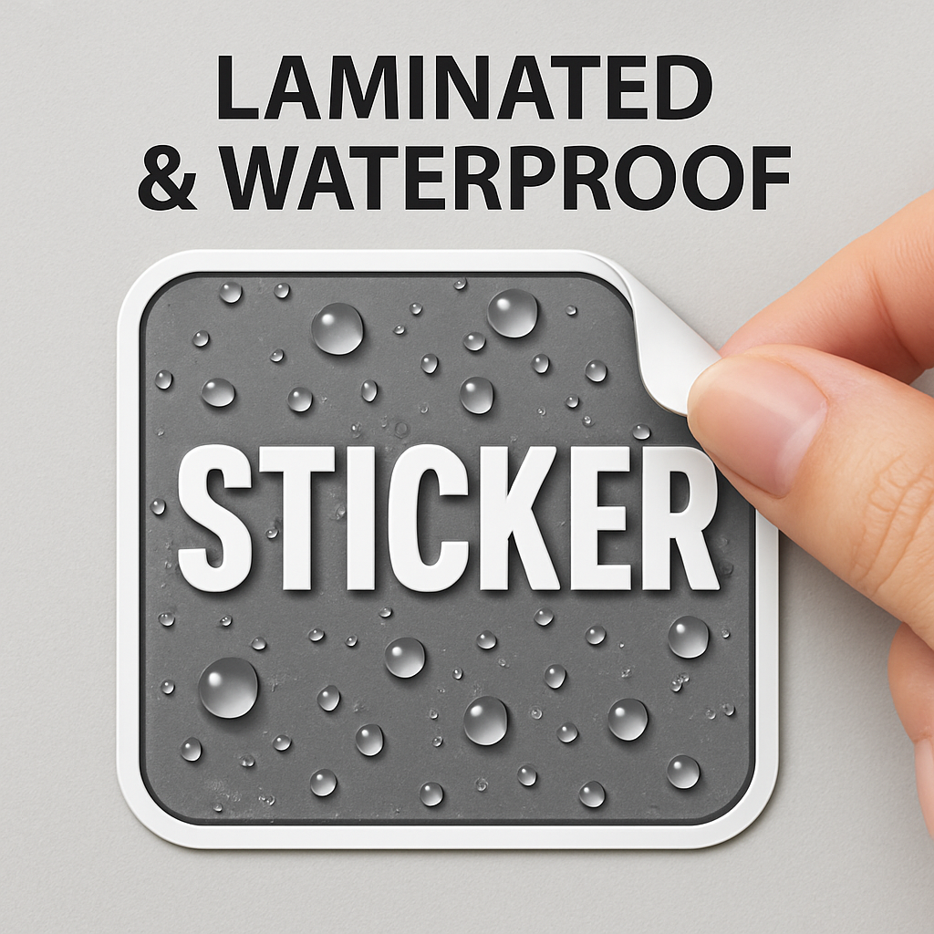 "Just Me & My Anxiety" Vinyl Waterproof Sticker