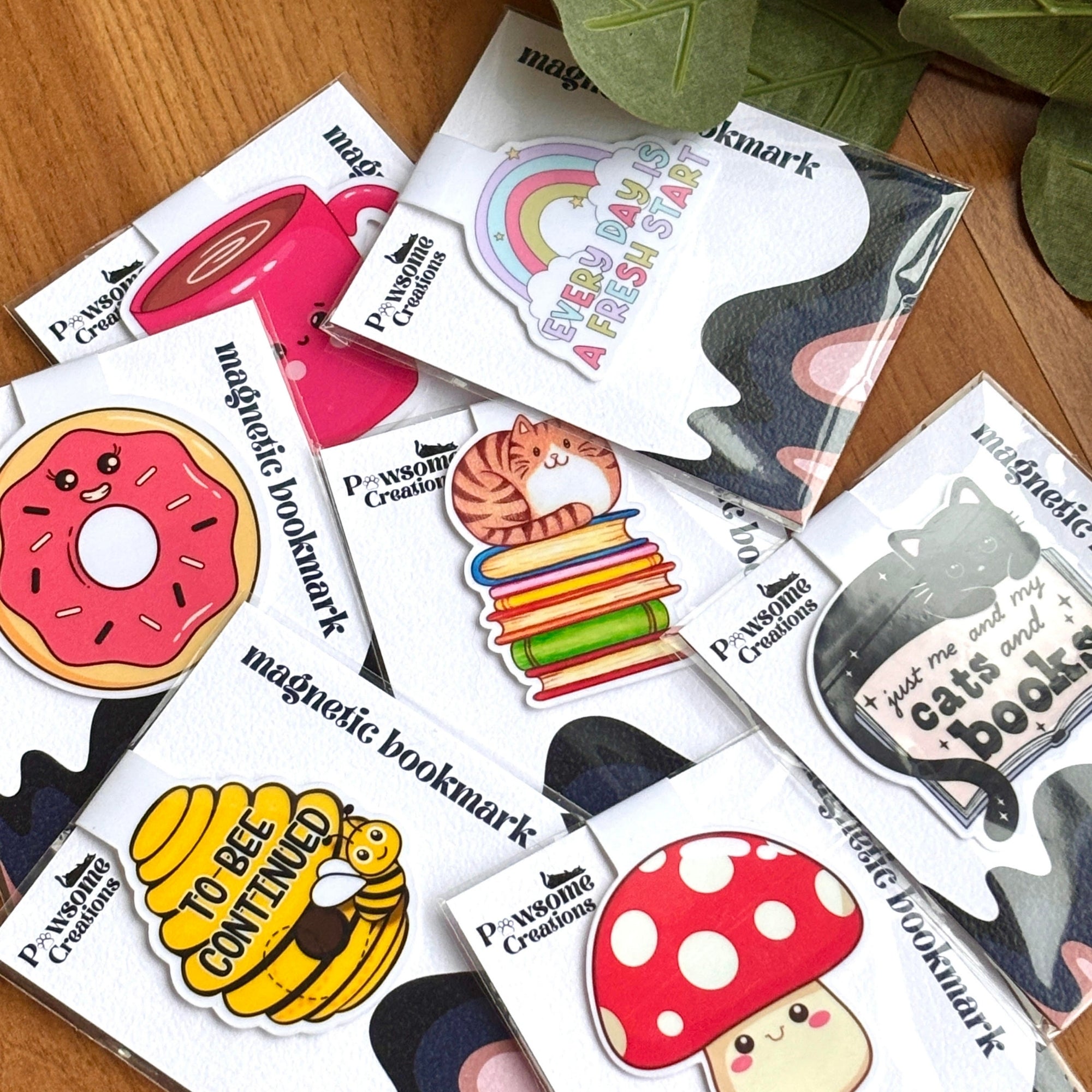 Cozy Reads Magnetic Bookmarks Bundle