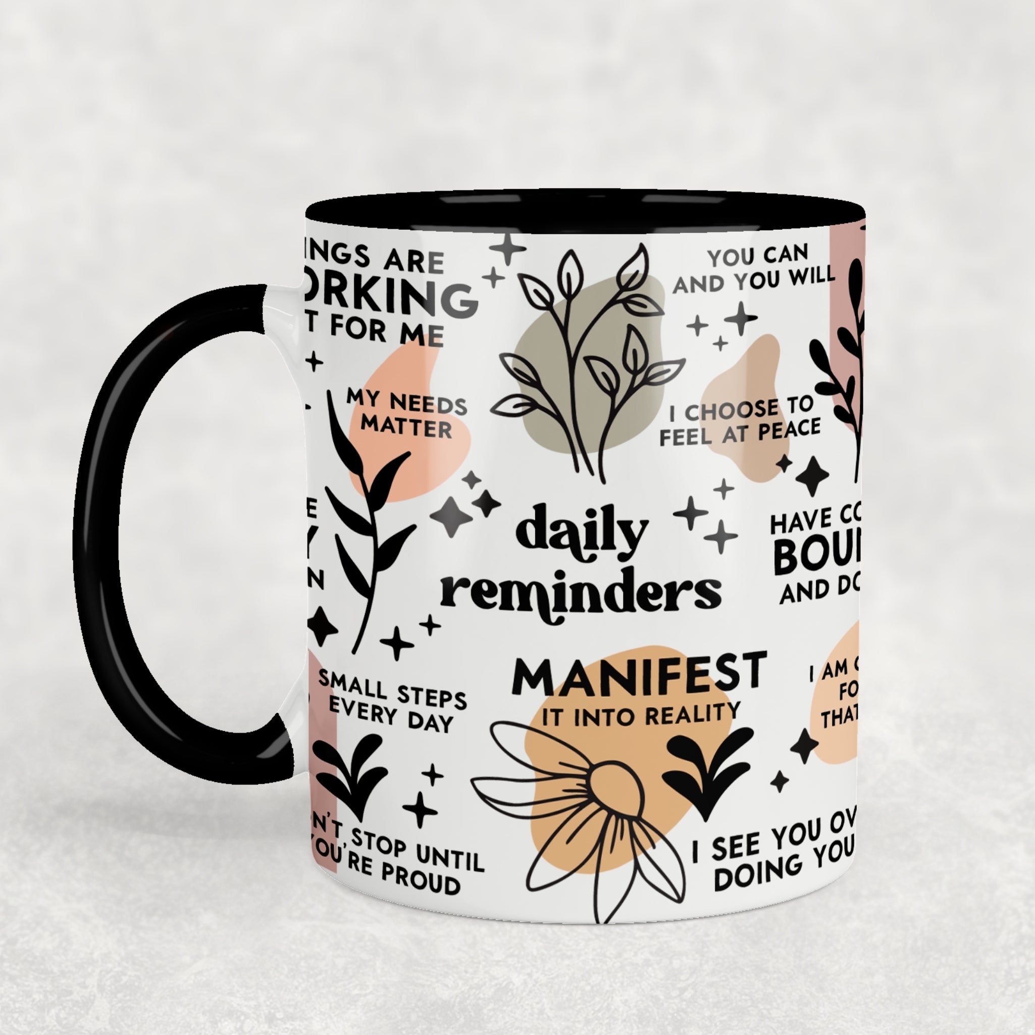 Daily Reminders Ceramic Mug