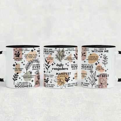 Daily Reminders Ceramic Mug