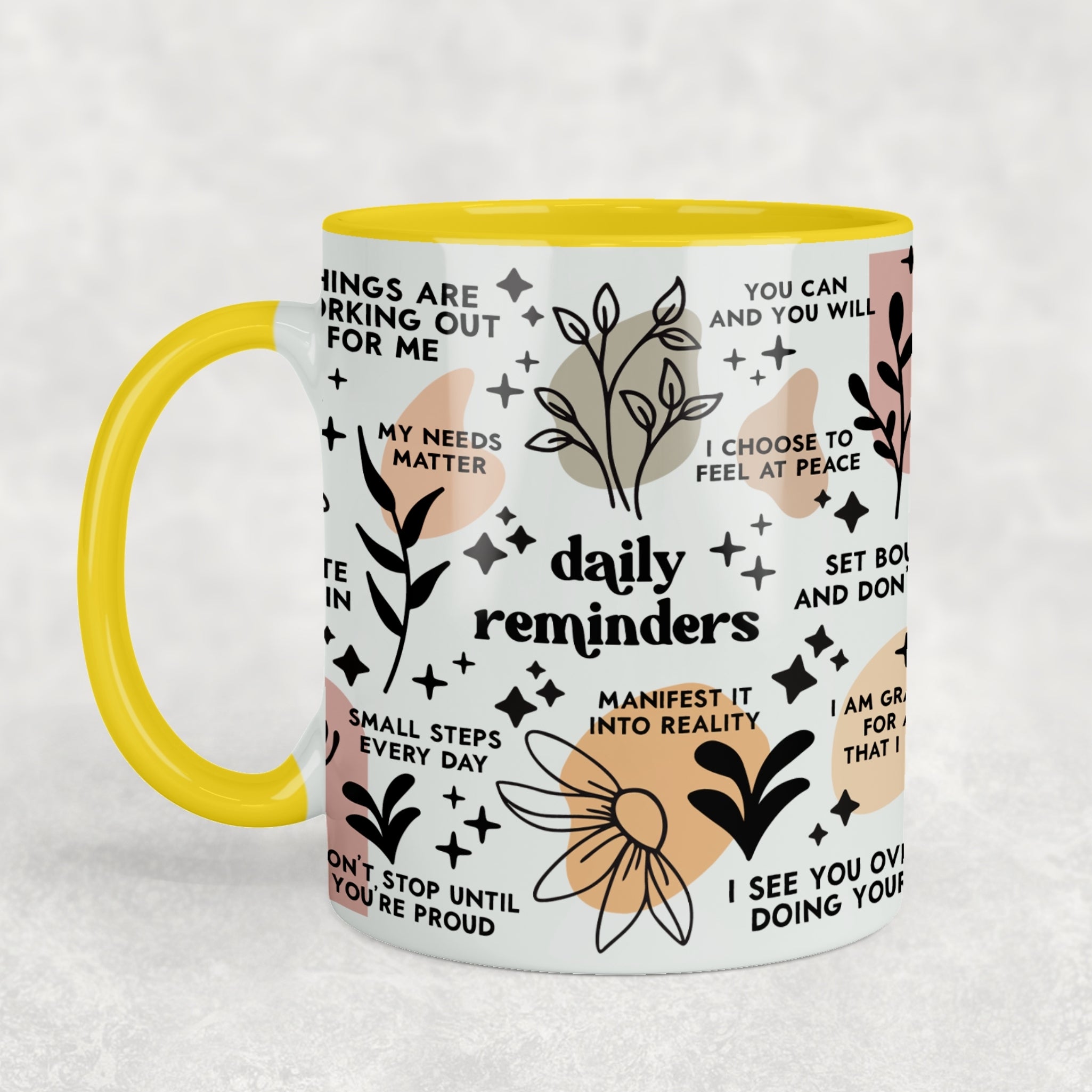 Daily Reminderss Ceramic Mug