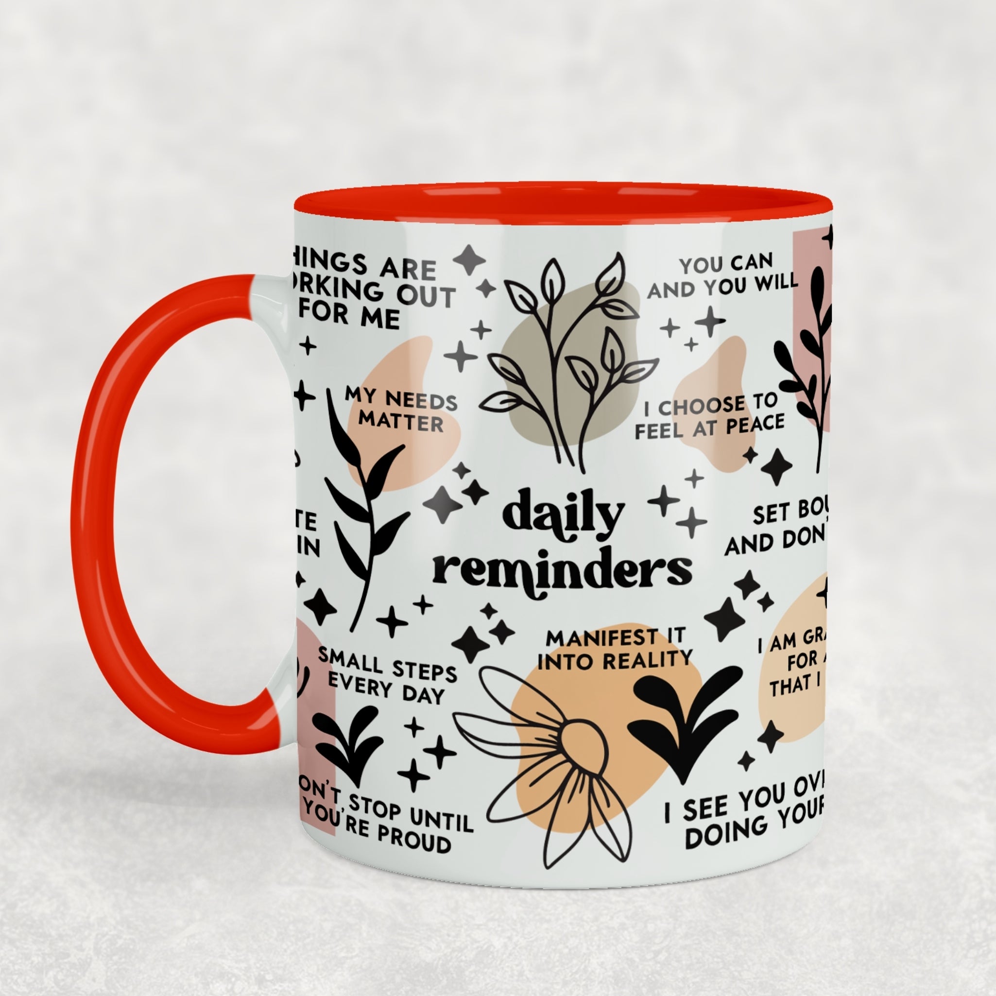 Daily Reminderss Ceramic Mug