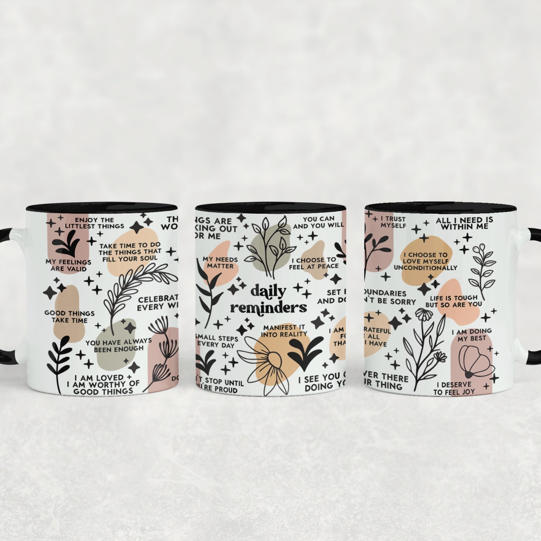 Daily Reminderss Ceramic Mug