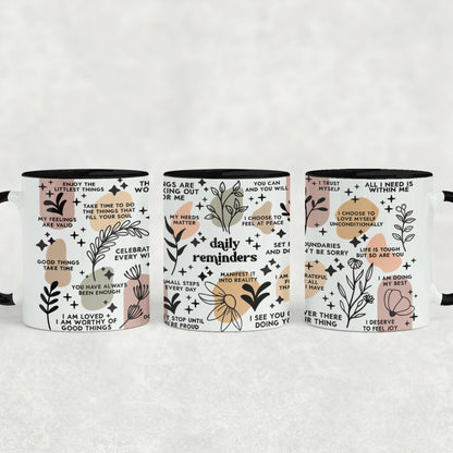 Daily Reminderss Ceramic Mug
