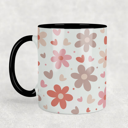 Pastel Daisies Ceramic Mug