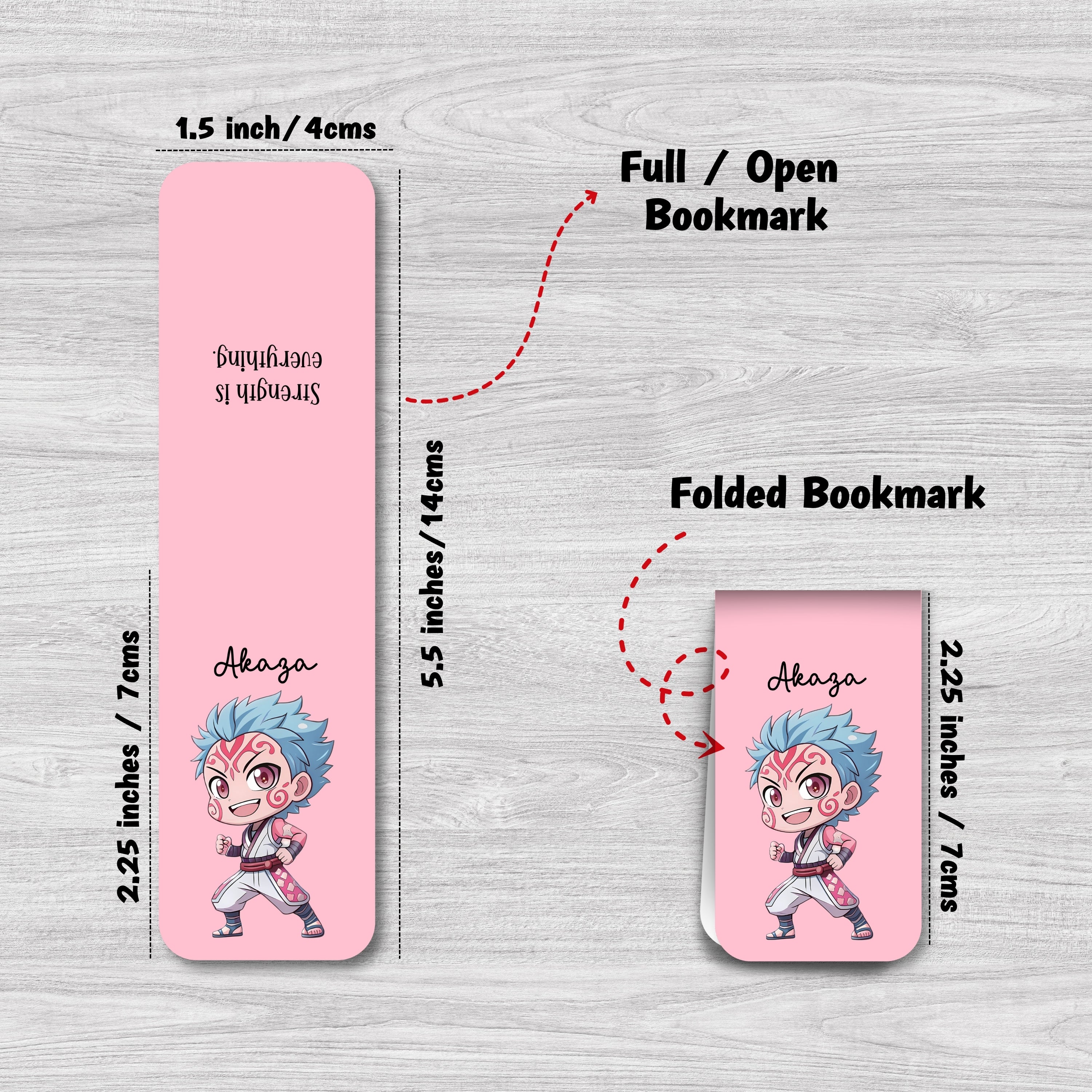 Demon Slayer - 2 Magnetic Bookmarks Bundle