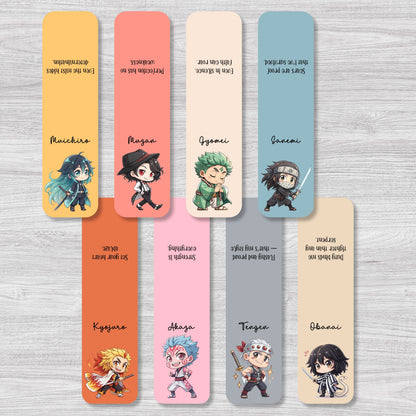 Demon Slayer - 2 Magnetic Bookmarks Bundle