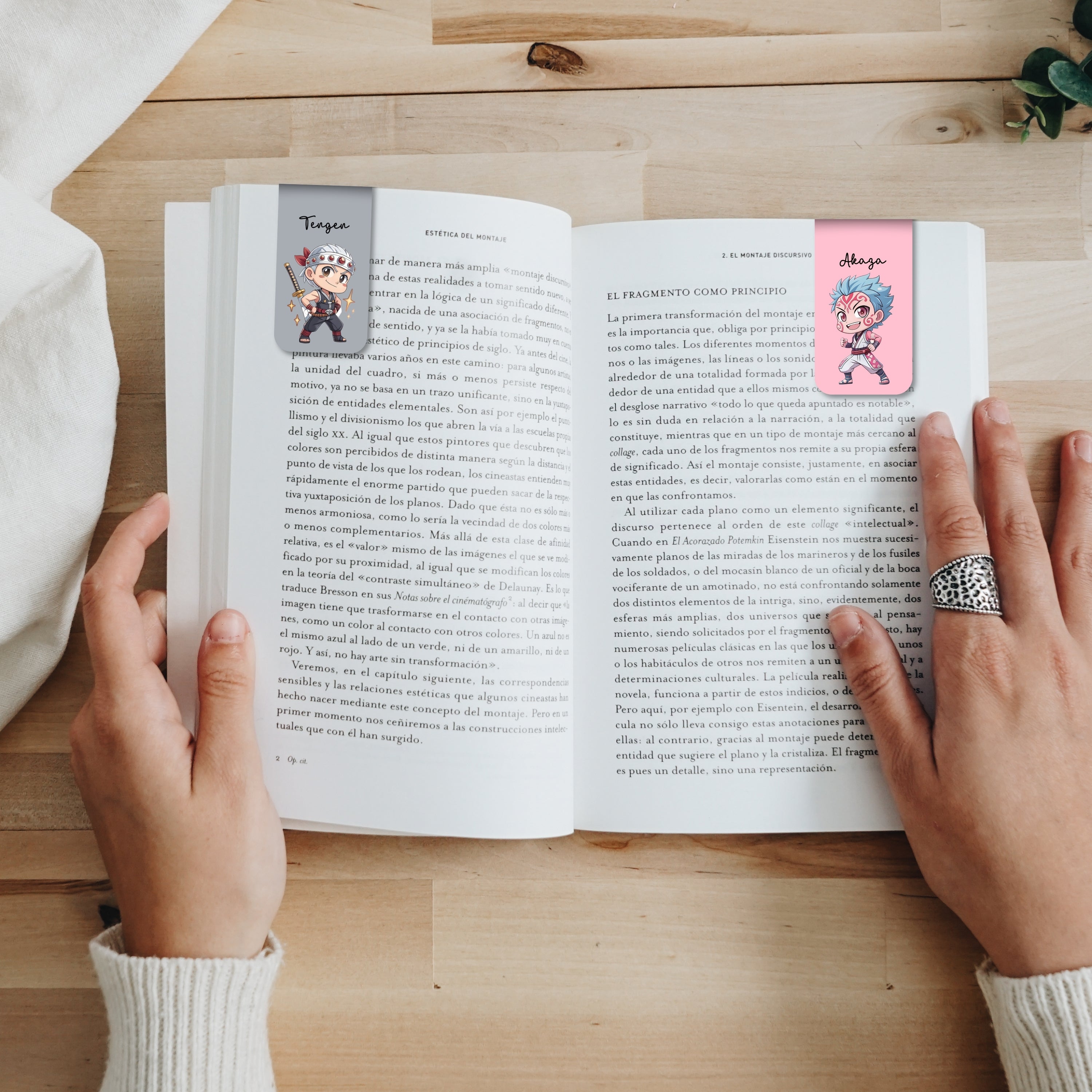 Demon Slayer - 2 Magnetic Bookmarks Bundle