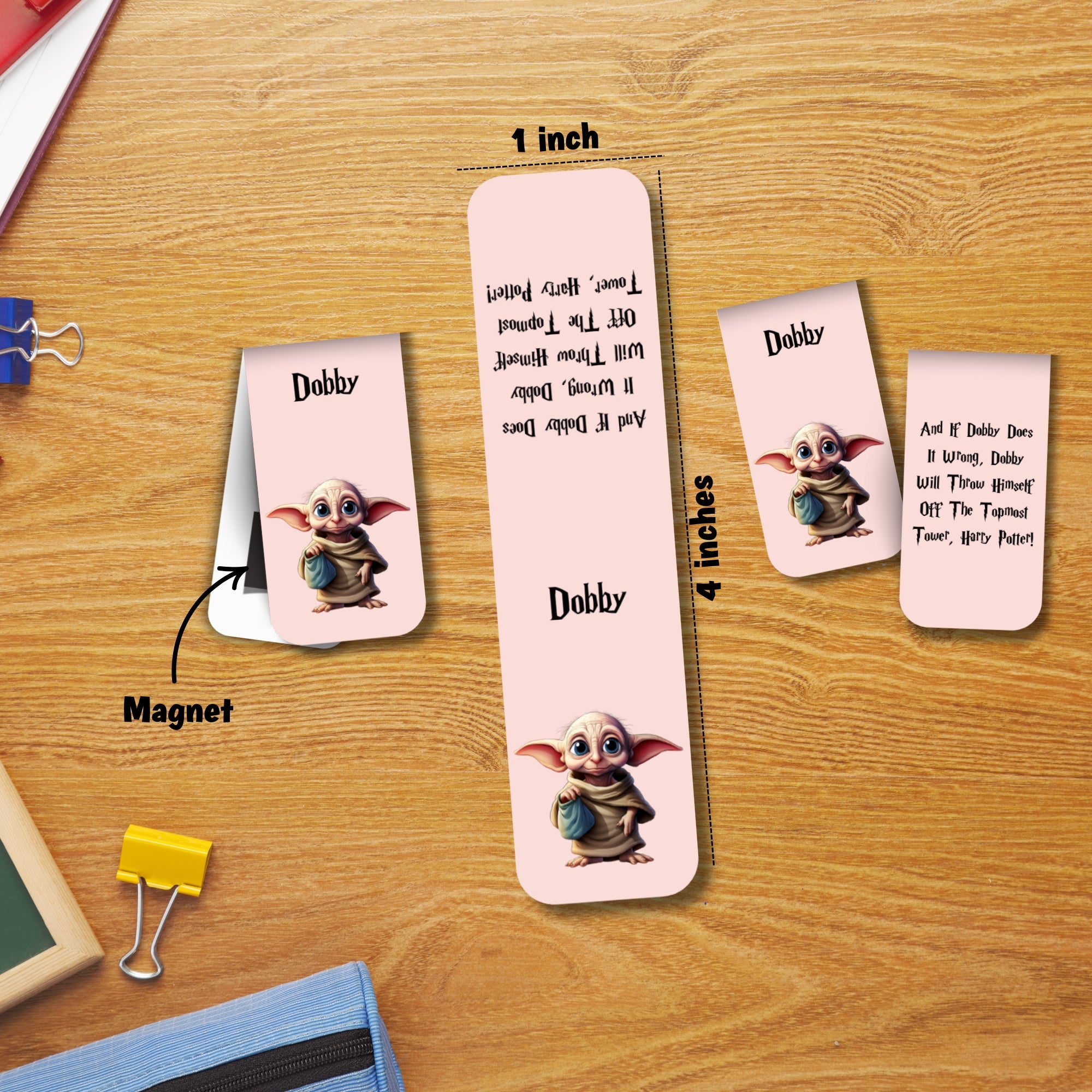 Dobby Magnetic Bookmark