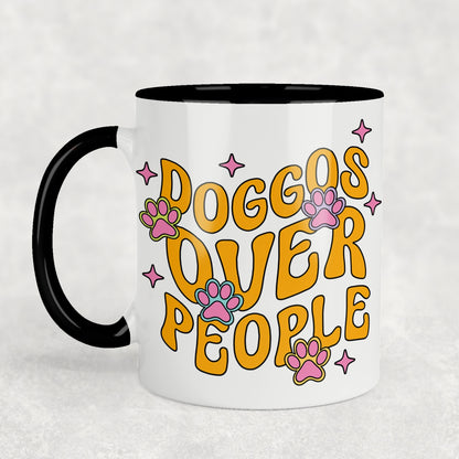 Doggos Over People Ceramic Mug