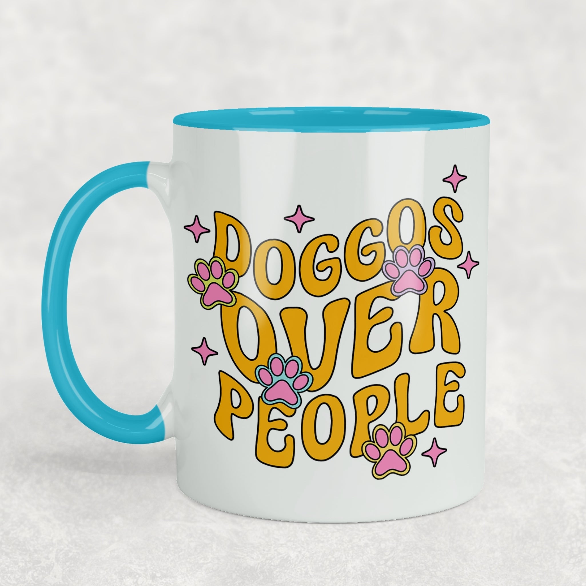 Doggos Over People Ceramic Mug