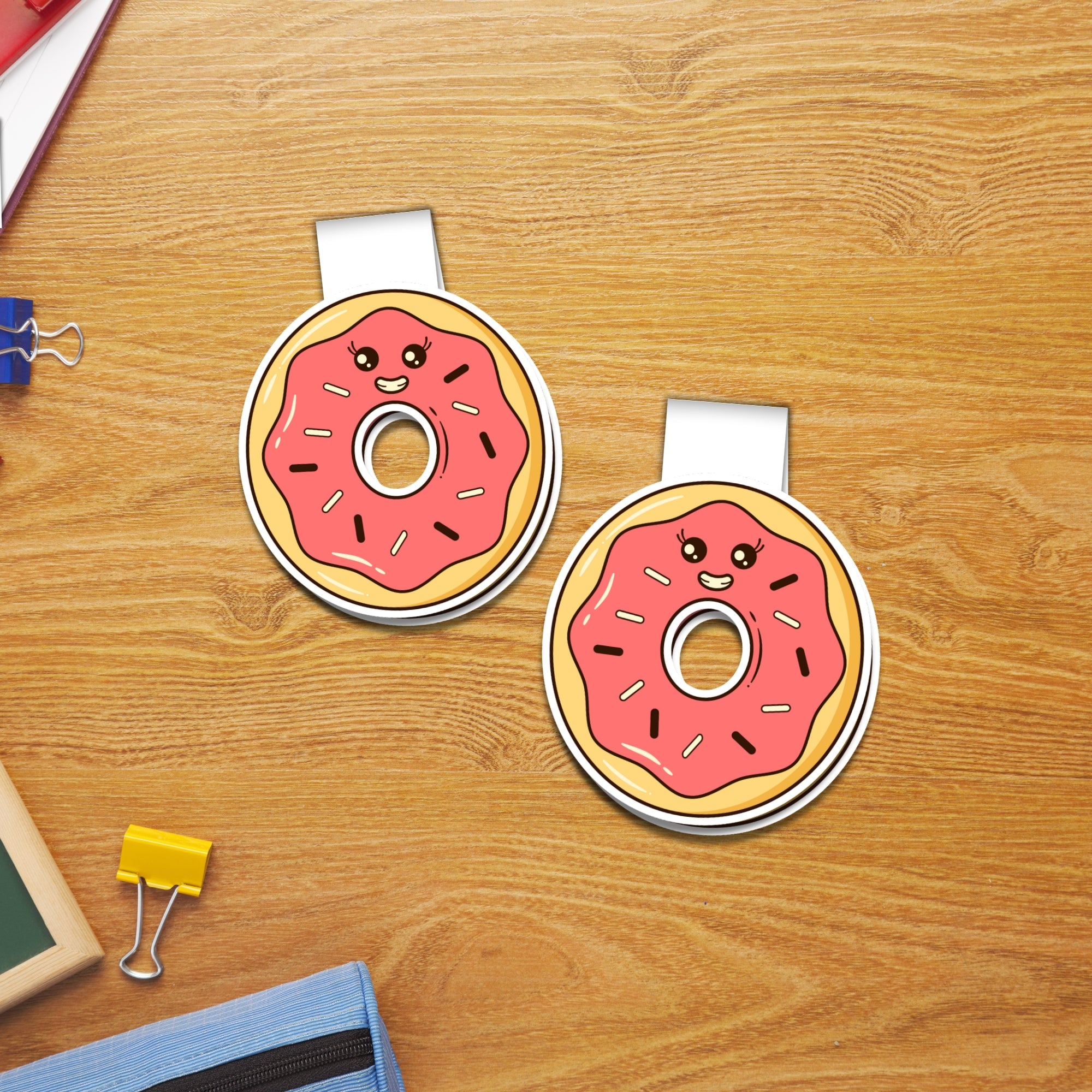Donuts Magnetic Bookmark
