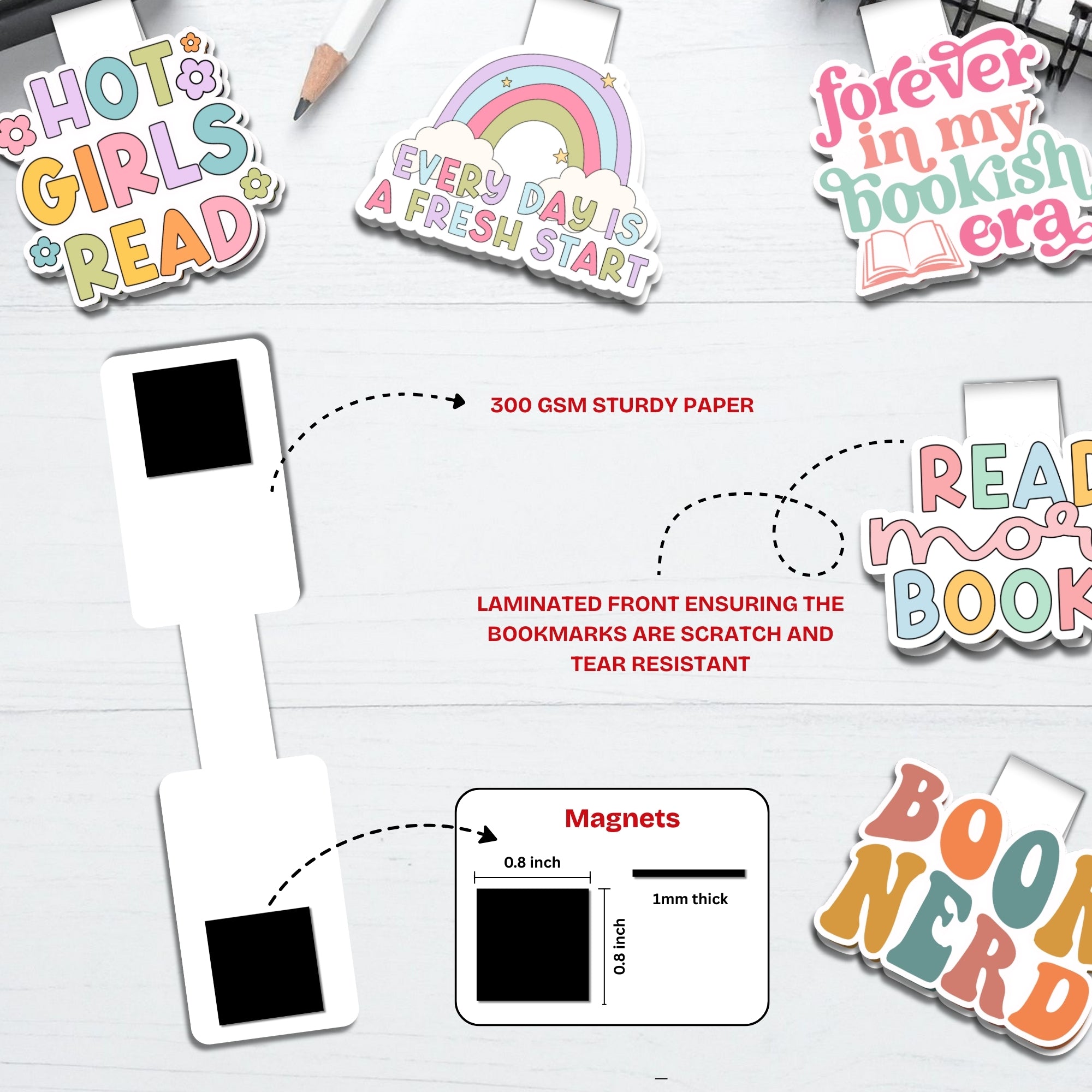 Little Moments Magnetic Bookmarks Bundle