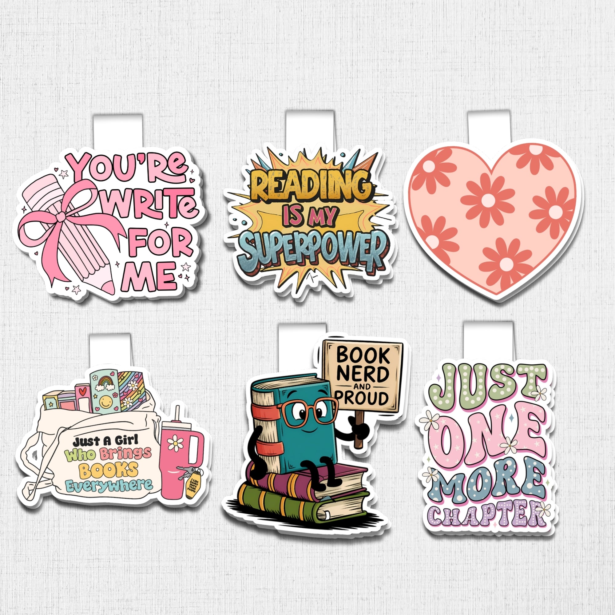 Daily Chapters Magnetic Bookmarks Bundle