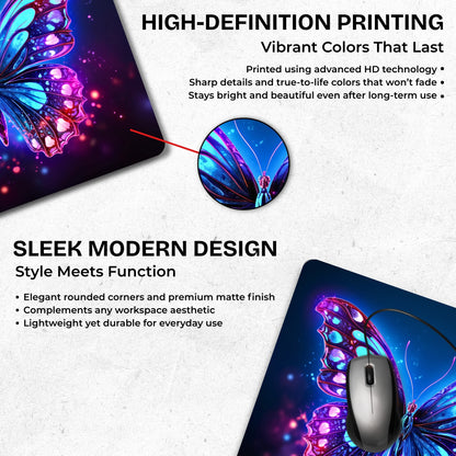 Aurora Wings Mouse Pad