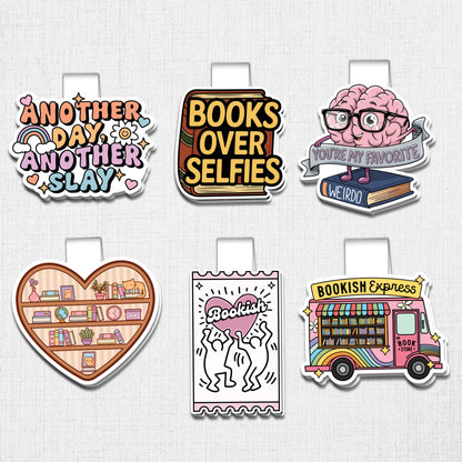 Wander and Read Magnetic Bookmarks Bundle