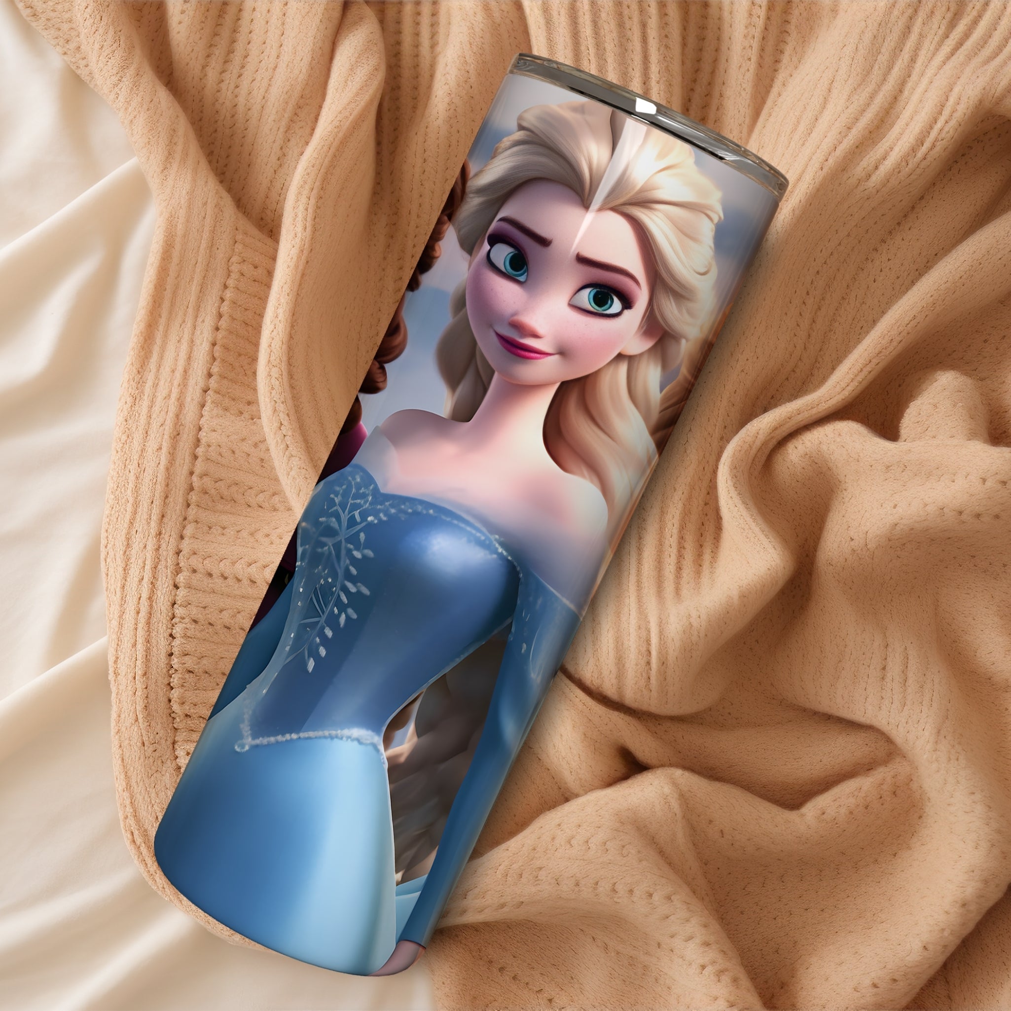 Elsa's Girls Themed Stainless Steel Vacuum Insulated Tumbler