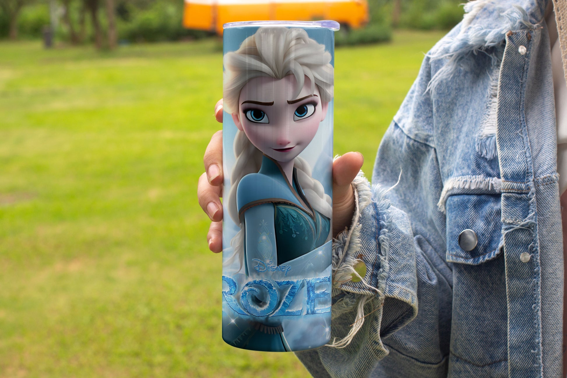 Elsa Frozen Themed Stainless Steel Vacuum Insulated Tumbler